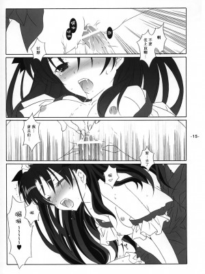 (月読宴) [天軸屋 (望月奈々)] 凛の午後ティー (Fate╱stay night) [中国翻訳]_12