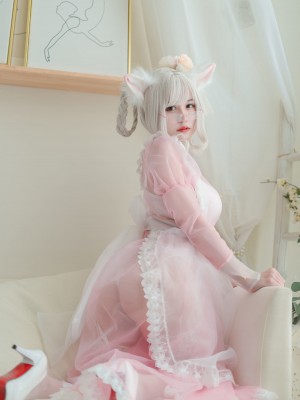 [小仓千代w] 透明粉色女仆_12