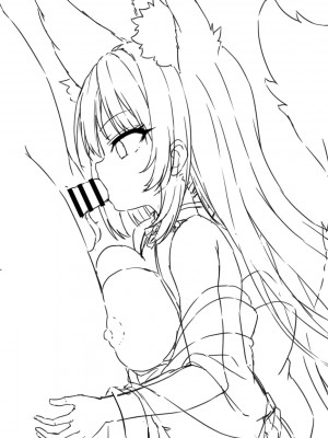 [もふもふ苑 (空色れん)] 水結様がお口で…♥ [转尾巴猫汉化]_15