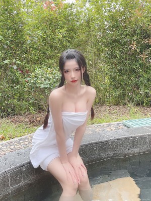 [清水由乃] 温泉浴巾_10002