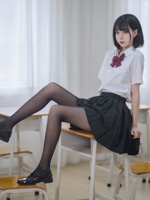 许岚 - 教室jk黑丝_21