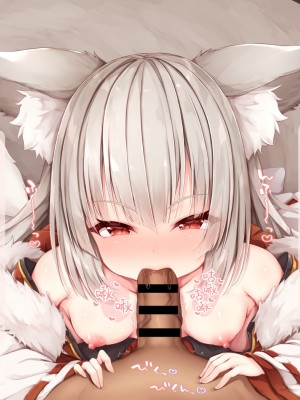 [空色れん] 楓乃様おくちえっち [转尾巴猫汉化]_18