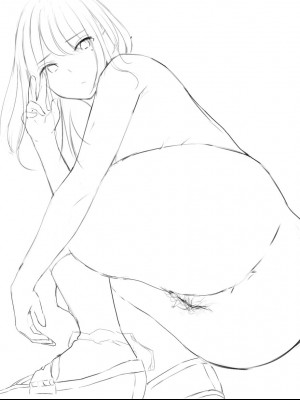 [かものめ] 恥ずかしさで無愛想になるギャル女子と露出_80