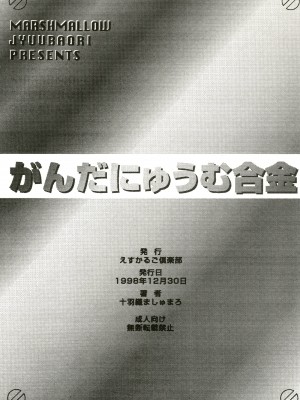 (C55) [えすかるご倶楽部 (十羽織ましゅまろ)] がんだにうむ合金 (機動戦士ガンダム)_21