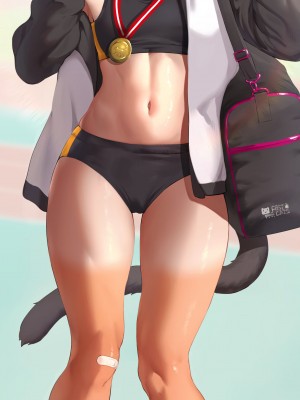 [まっちー] 陸上部獣耳ちゃんと受賞祝いえっち_16