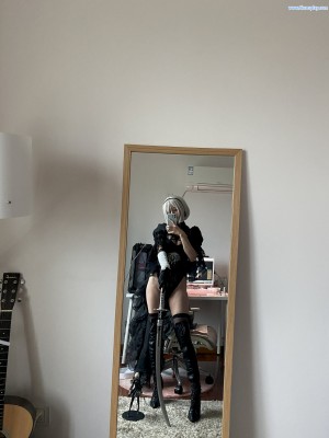 51酱 - NO.02 2B Black Bride_43_www.8kcosplay.com43