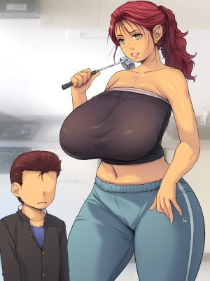 [いちごクレープ大盛組 (横十輔)] ママ犯され「お前の母ちゃん元ヤンレディース!」_092_a002