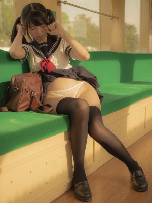 [Nagisa魔物喵] 電車の中_16