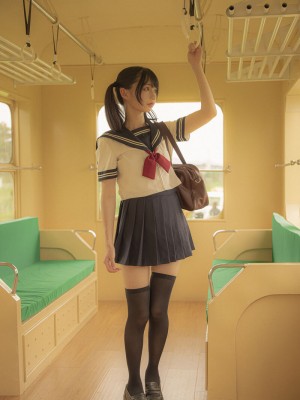 [Nagisa魔物喵] 電車の中_01