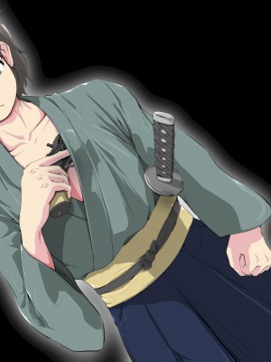 [おばけキャンドル] 褐色巨乳女剣士の弟子「お師様!ダメですってば!」_109