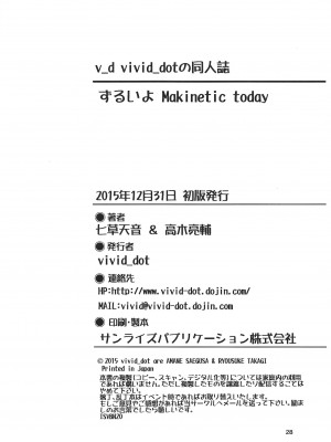 (C89) [vivid_dot (七草天音, 高木亮輔)] ずるいよMakinetic today (ラブライブ!)_29