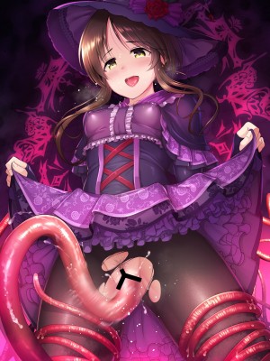 [ment] 訳あって触手と化してしまったPのために魔力を捧げる魔女藍子 (アイドルマスター シンデレラガールズ)_13