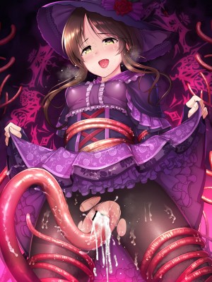 [ment] 訳あって触手と化してしまったPのために魔力を捧げる魔女藍子 (アイドルマスター シンデレラガールズ)_15