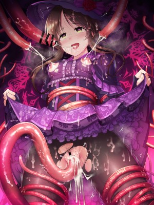 [ment] 訳あって触手と化してしまったPのために魔力を捧げる魔女藍子 (アイドルマスター シンデレラガールズ)_18