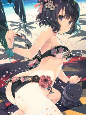 HaneAme 雨波 — Katsushika Hokusai - Painting Summer [Fate Grand Order]_13_000_CE871