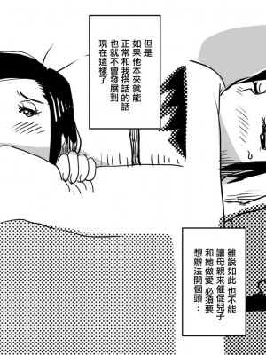 [JUNKセンター亀横ビル] 初めての近親相姦。お母さんと息子の初夜はグダグダだった話。 [中国翻訳]_11