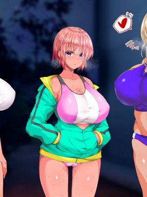 [STUDIOふあん (来鈍)] 陸上部女子は俺の生オナホ！！！校内種付け編 褐色肌版 Part1_1393