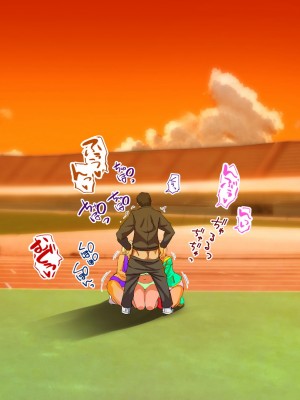 [STUDIOふあん (来鈍)] 陸上部女子は俺の生オナホ！！！校内種付け編 褐色肌版 Part2_120