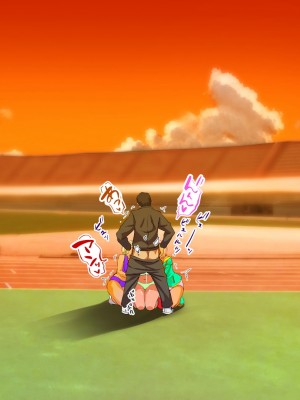 [STUDIOふあん (来鈍)] 陸上部女子は俺の生オナホ！！！校内種付け編 褐色肌版 Part2_122