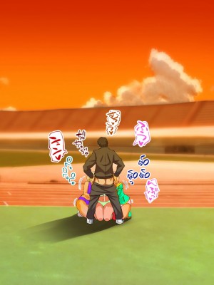 [STUDIOふあん (来鈍)] 陸上部女子は俺の生オナホ！！！校内種付け編 褐色肌版 Part2_123