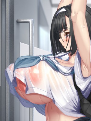 [かわはぎ亭] ふたなり花粉症 少女の子宮は満員電車、精子混雑率400％_109