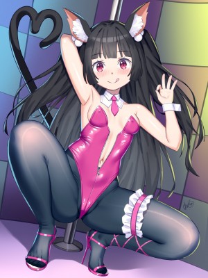 [小西0619] 夜空下的萝莉人设4 (エロ蹲踞) [无修正]_03