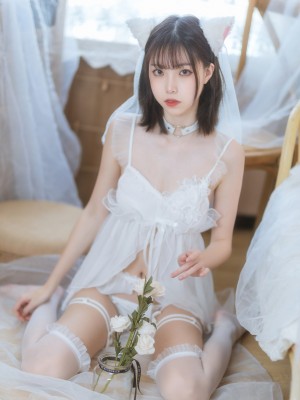 许岚LAN - 少女白色裙_25