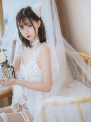 许岚LAN - 少女白色裙_24