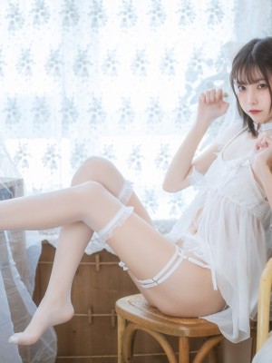 许岚LAN - 少女白色裙_21
