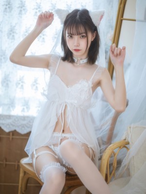 许岚LAN - 少女白色裙_20