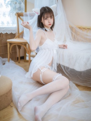 许岚LAN - 少女白色裙_14