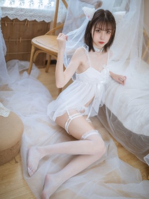 许岚LAN - 少女白色裙_12
