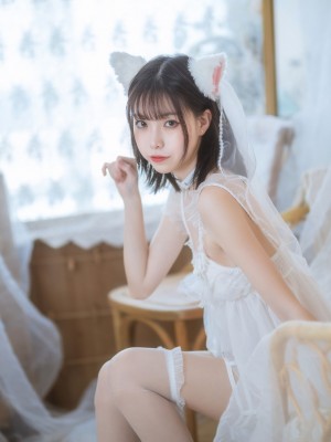 许岚LAN - 少女白色裙_04