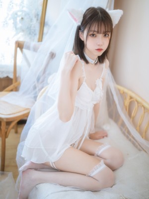 许岚LAN - 少女白色裙_33