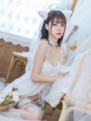 许岚LAN - 少女白色裙_26