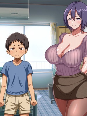 [罗洁爱儿个人机翻][ほっとみかん (きしめん)] 人妻母乳サキュバスの気持ち良すぎるトロトロ搾精交尾_A_002