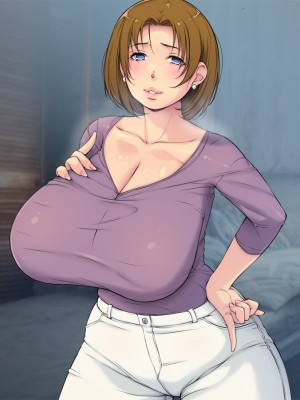 ボクの豊満彼女が寝取られる。【バイト先のムッチリ熟女♀～♂筋肉先輩】_100_nt_11