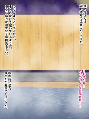 [濡れ枝垂れ] 母子堕淫日常～ボクのタネで孕んだ母さんと中出ししまくり旅行編～_025