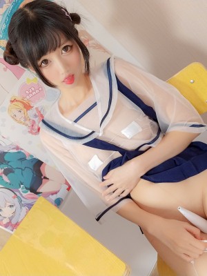 [Nagisa魔物喵]&nbsp;&nbsp;透明な可愛い制服~_03