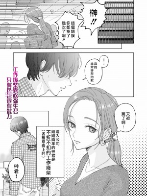 [ぽつねんじん] 仕事ができない榊くんは夜だけ有能 [霧吹彌生漢化組]_03