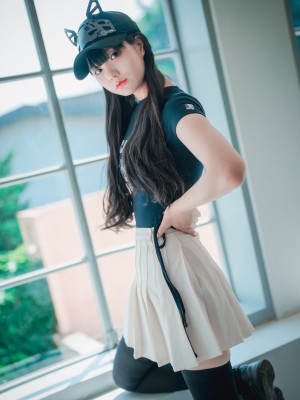 [DJAWA] Jeong Jenny&nbsp;&nbsp;- Classic Athletic Girl in Navy Blue_03