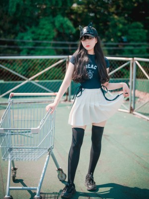 [DJAWA] Jeong Jenny&nbsp;&nbsp;- Classic Athletic Girl in Navy Blue_11