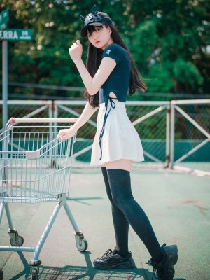 [DJAWA] Jeong Jenny&nbsp;&nbsp;- Classic Athletic Girl in Navy Blue_12