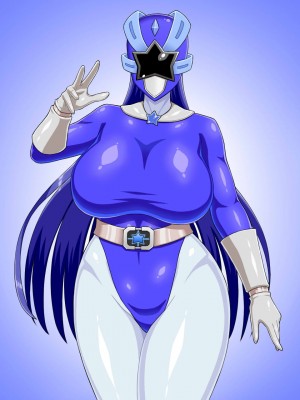 [エロ乞食] 戦隊ヒロインのブルーも怪人に洗脳されオナホ戦闘員にされてしまう話 [不咕鸟汉化组]_02