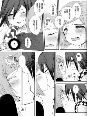 [沒有漢化] (ブレイクショット!7) [HONEY*CRUNCH (タマキ結)] 最後の夜の非虚構レンアイ。 (ニューダンガンロンパV3)_16