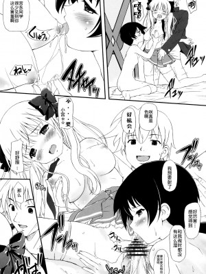 [冥月漢化組] (C76) [わんとんランド組合 (こまめ丸)] 我堕達師 (咲 -Saki-)_12