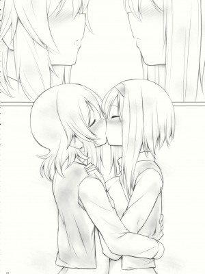 (サンクリ62) [Cloud Palette (黒夢奈音, 紅薙ようと)] kiss or kiss- (東方Project)(中国翻译)_29