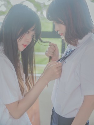 桜桃喵 Vol.002 JK百合1(桜桃喵&疯猫ss)_Coser-Cherry-neko-Vol.002-JK1Cherry-nekoandss-024 (T.ME-COSPLAYSETS)