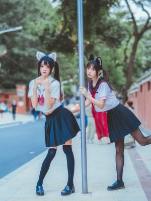 桜桃喵 Vol.002 JK百合 2(桜桃喵&疯猫ss)_Coser-Cherry-neko-Vol.003-JK2Cherry-nekoandss-024 (T.ME-COSPLAYSETS)