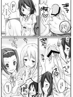 [白杨汉化组] (C78) [Fountain's Square (はぎやまさかげ)] HEAT FLOOR (けいおん!)_06